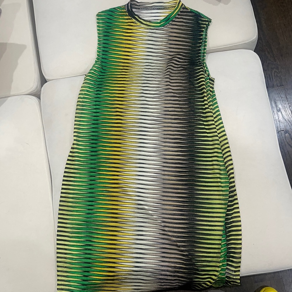 Sheer bodycon dress